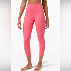 Lululemon Align Pant 25” in Guava Pink